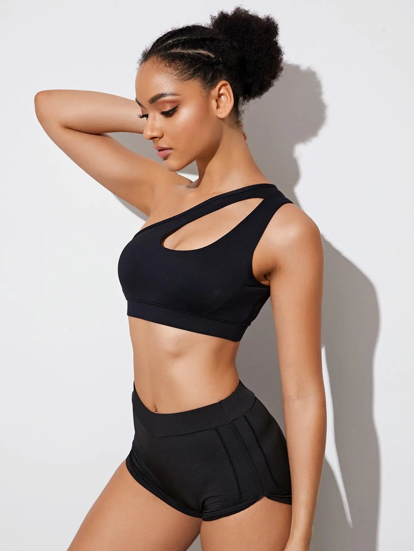 Bold Move One-Shoulder Sports Bra