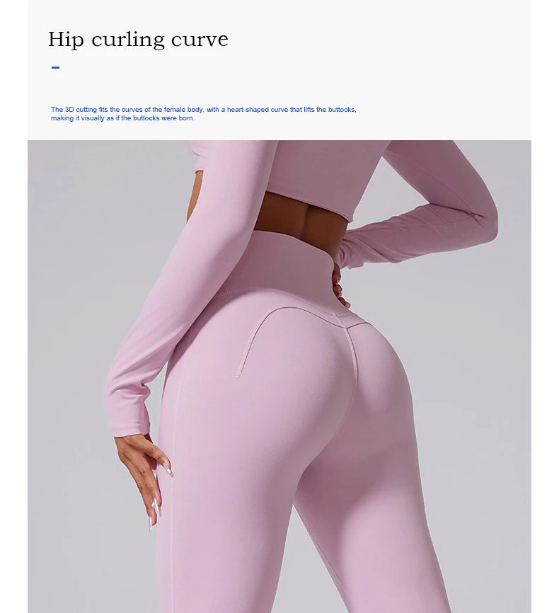 Women’s High Waist Flared Leggings