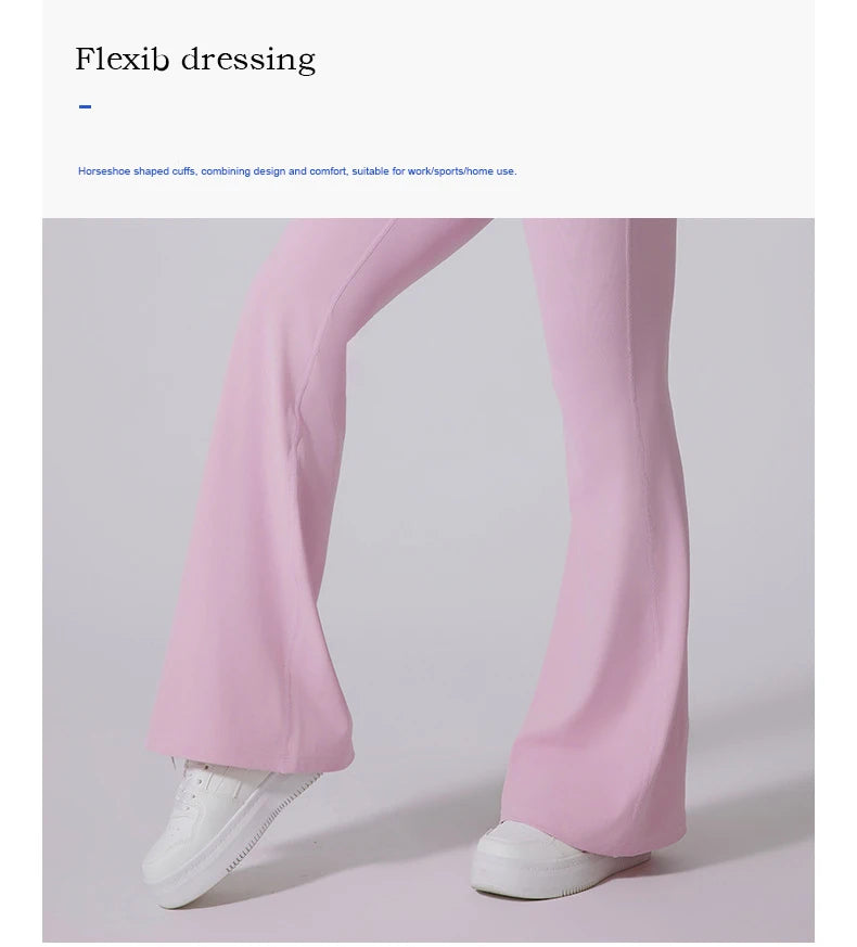 Women’s High Waist Flared Leggings