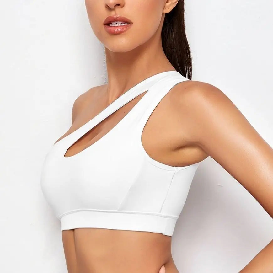 Bold Move One-Shoulder Sports Bra