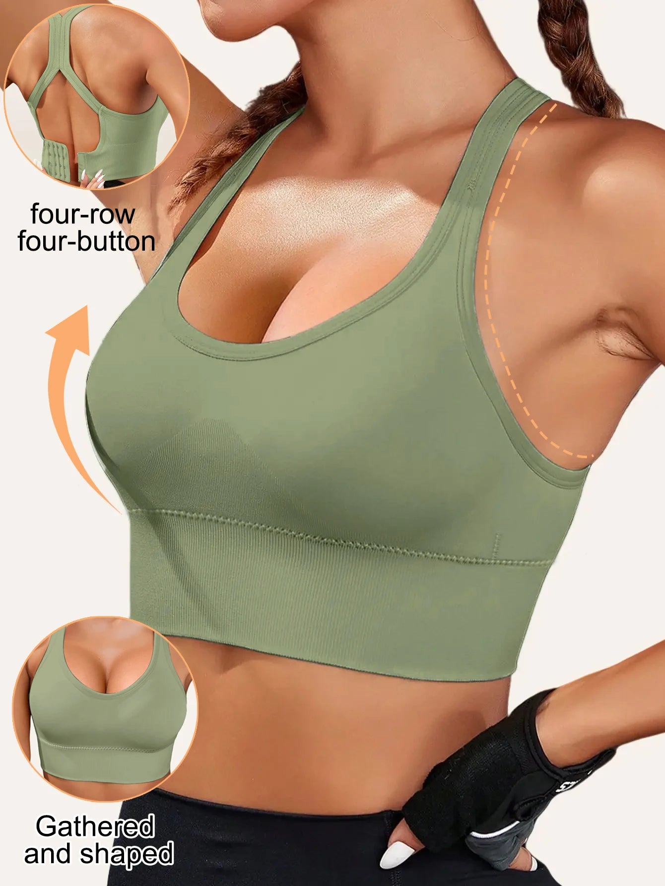Sculpt & Move Crisscross Sports Bra