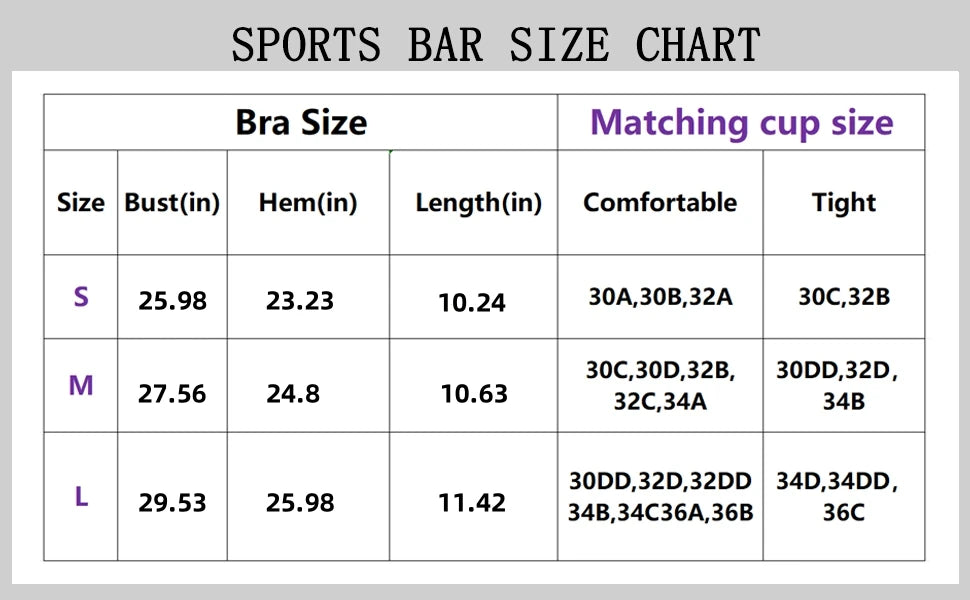 Sports Bra Fitness Top - Breathable