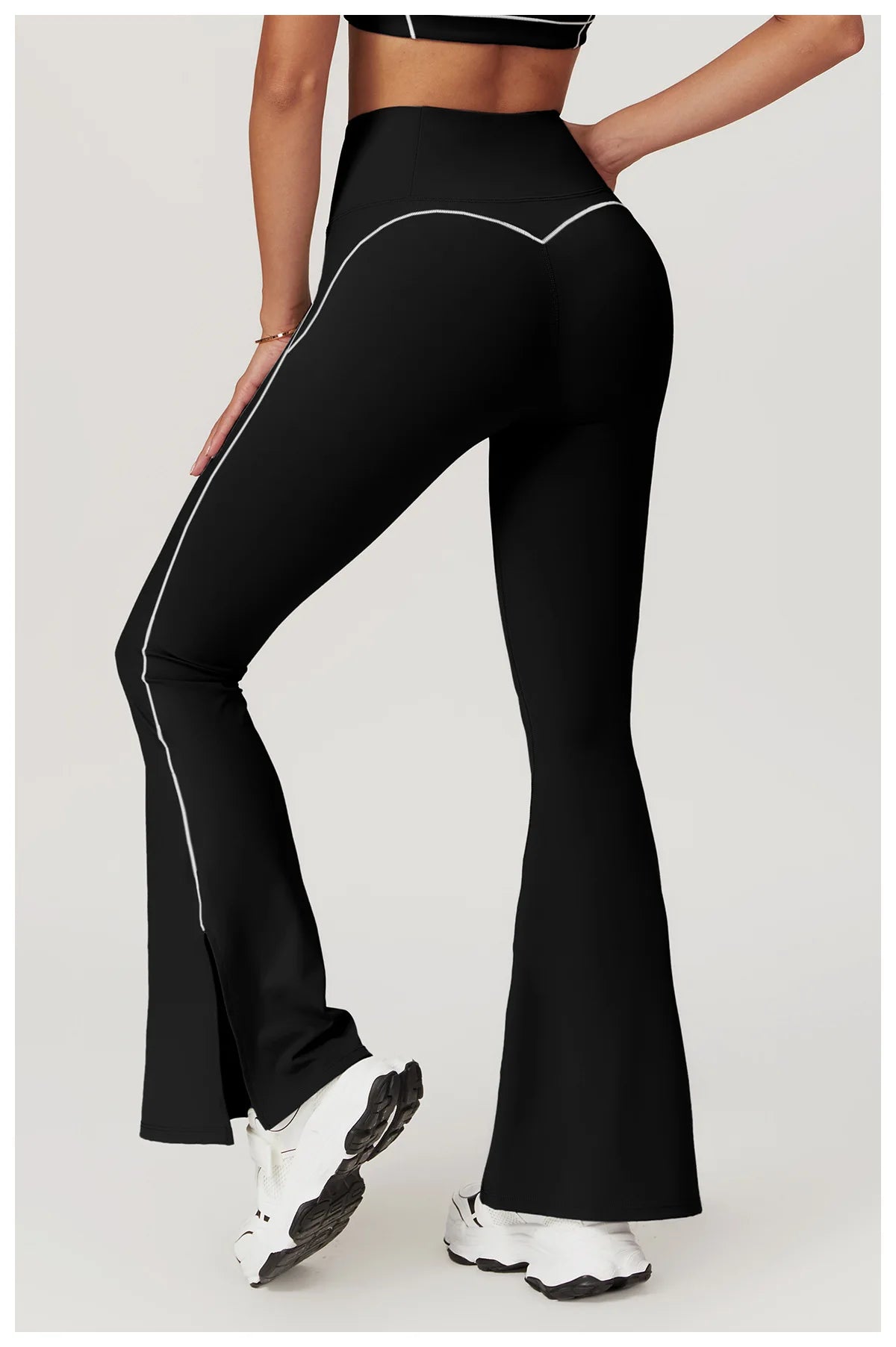 Women’s Yoga Set – Sports Bra, Leggings, Flare Pants & Shorts