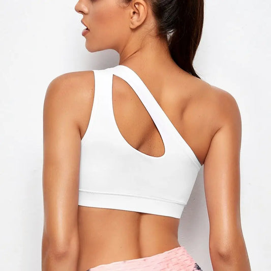 Bold Move One-Shoulder Sports Bra