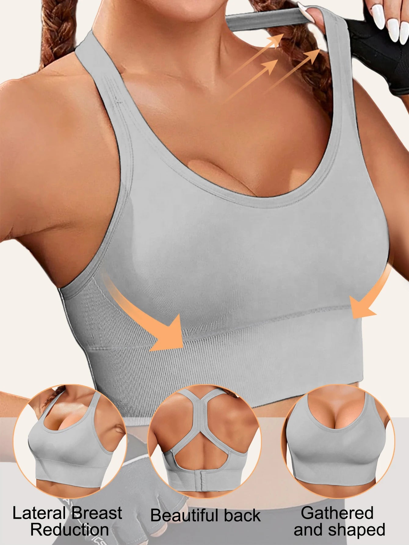 Sculpt & Move Crisscross Sports Bra