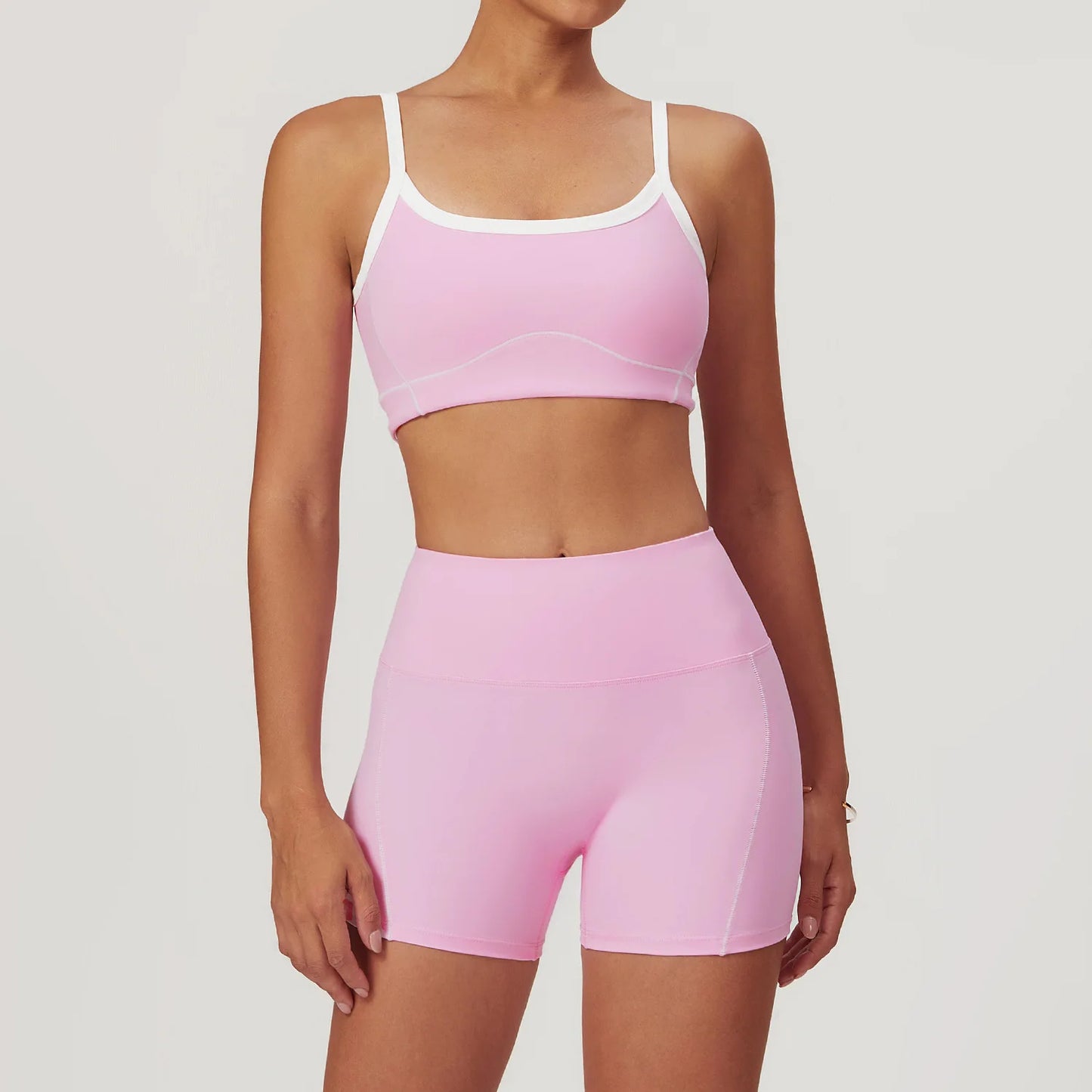 Women’s Yoga Set – Sports Bra, Leggings, Flare Pants & Shorts