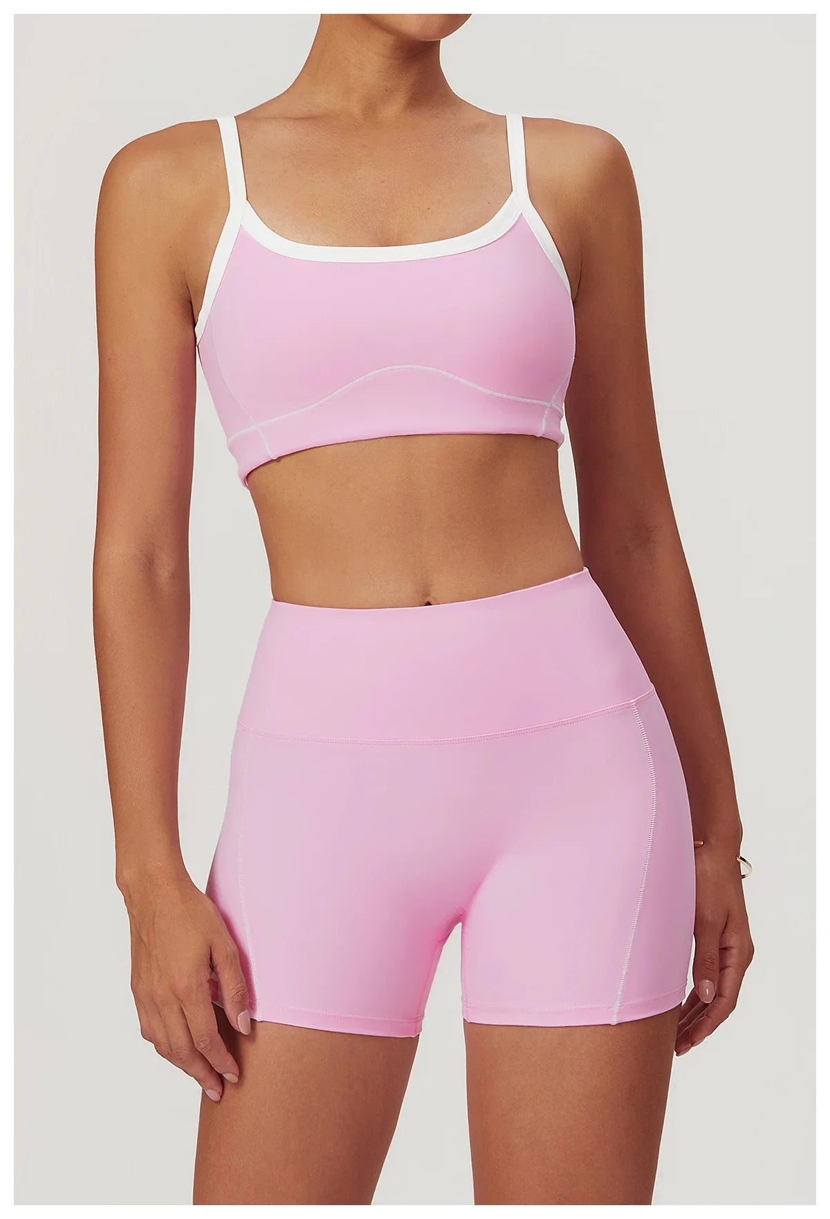 Women’s Yoga Set – Sports Bra, Leggings, Flare Pants & Shorts