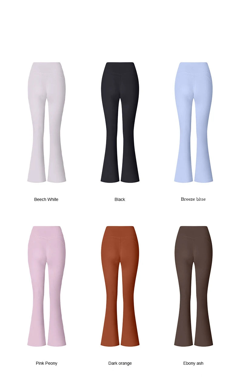 Women’s High Waist Flared Leggings