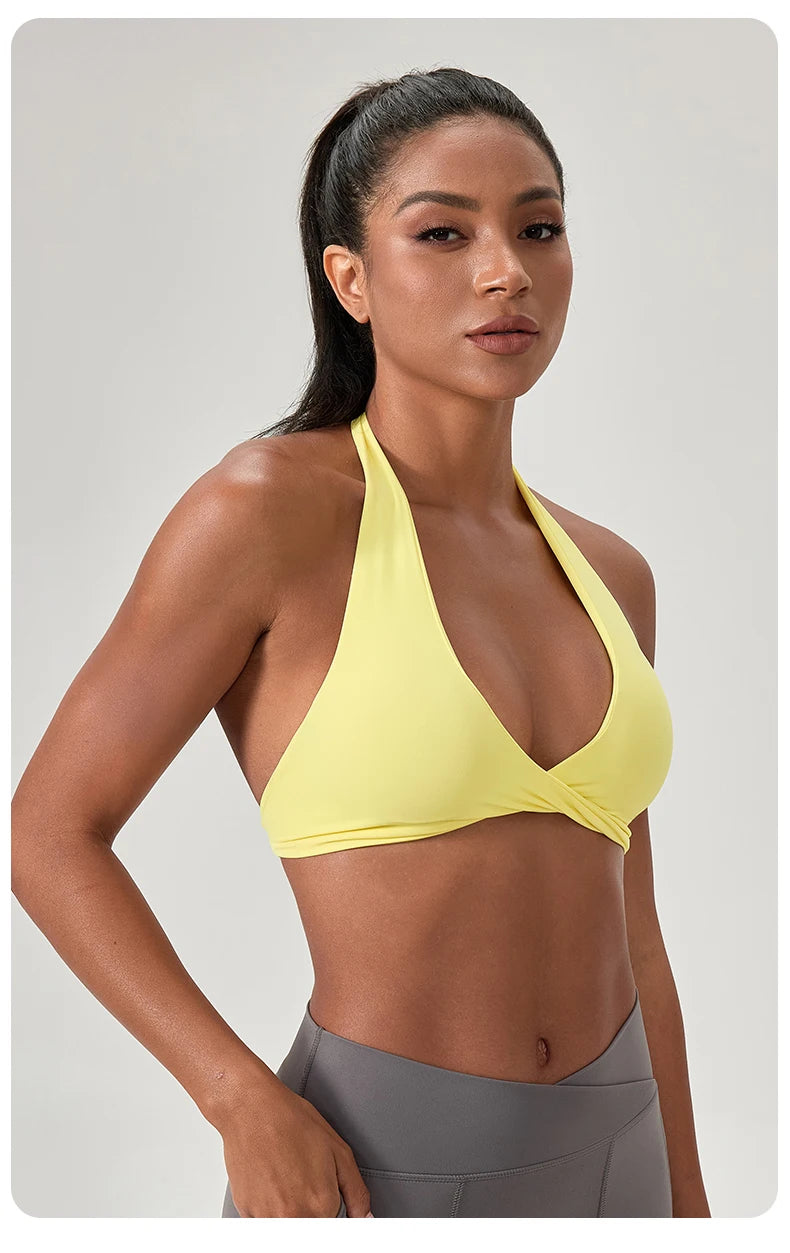 Flow Motion Halter Sports Bra
