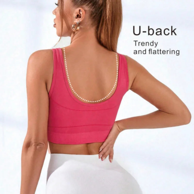 Sports Bra Fitness Vest - Pink