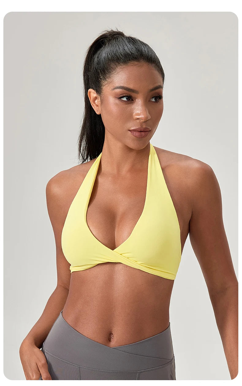 Flow Motion Halter Sports Bra