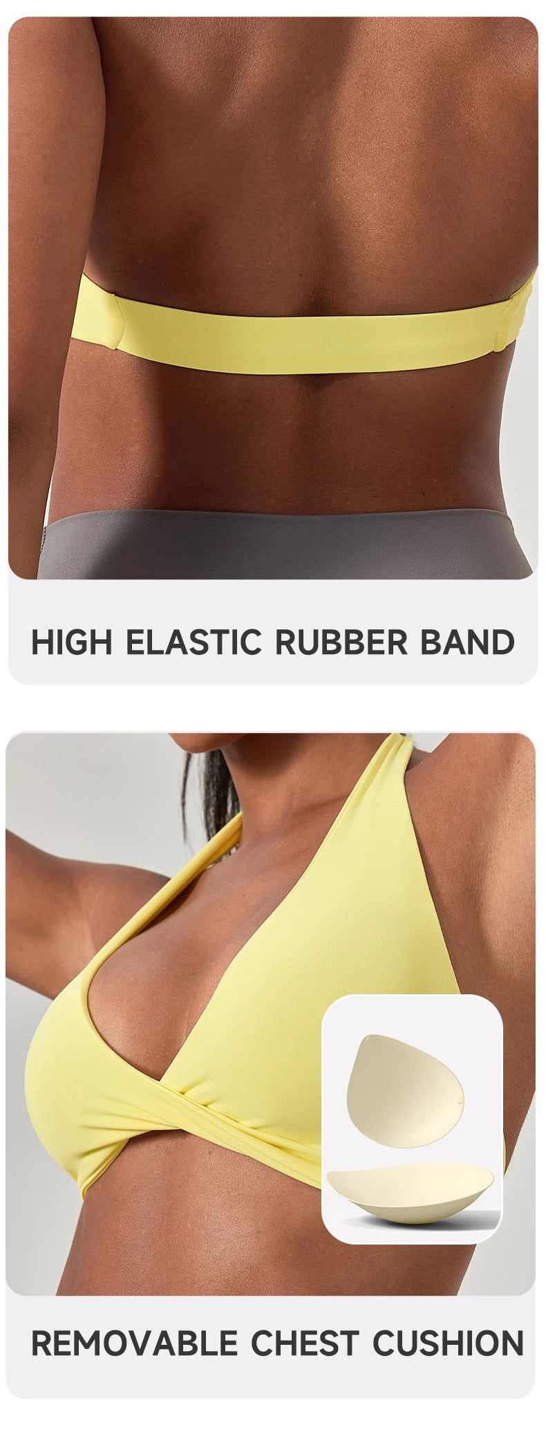 Flow Motion Halter Sports Bra