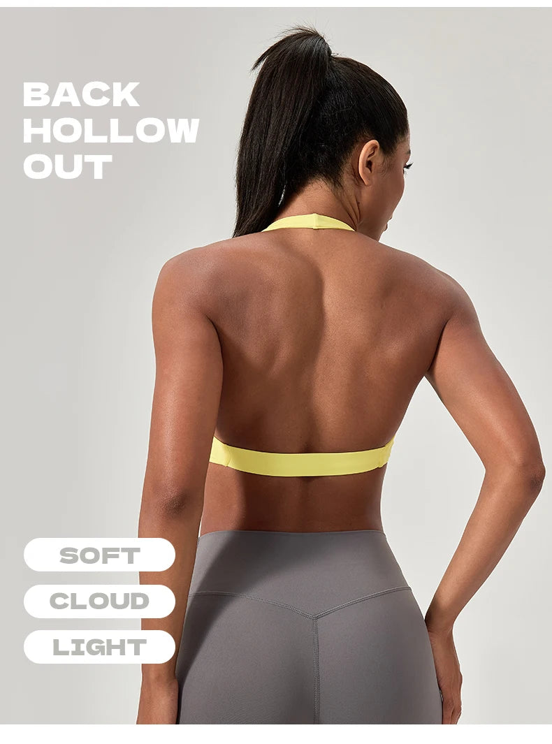 Flow Motion Halter Sports Bra