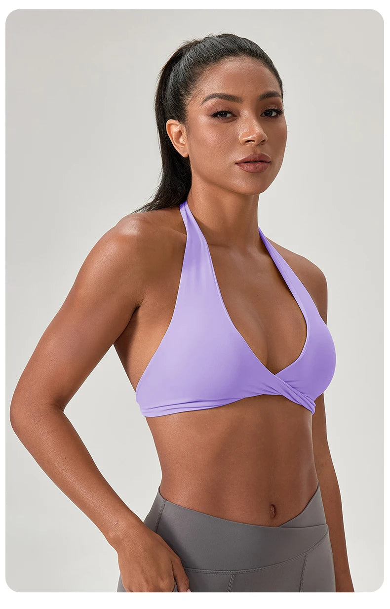 Flow Motion Halter Sports Bra