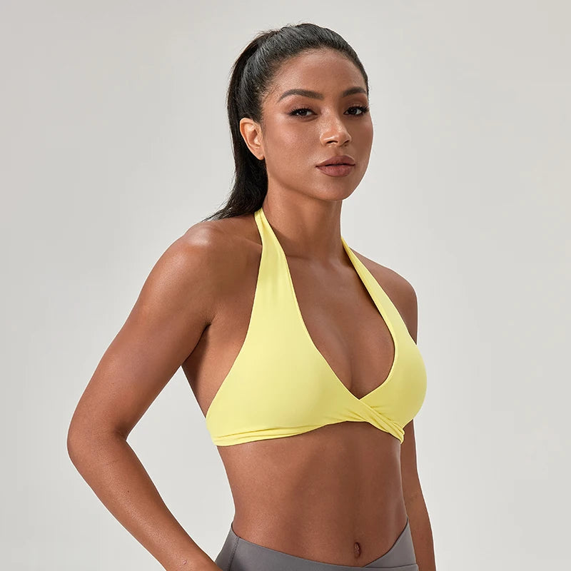 Flow Motion Halter Sports Bra
