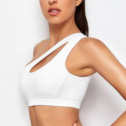 Bold Move One-Shoulder Sports Bra