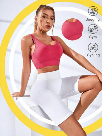 Sports Bra Fitness Vest - Pink