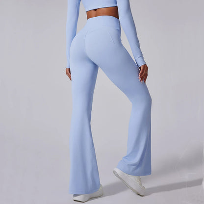 Women’s High Waist Flared Leggings