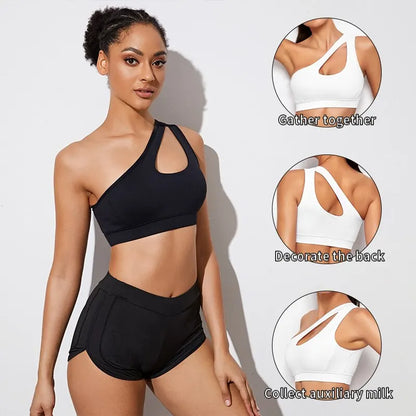 Bold Move One-Shoulder Sports Bra