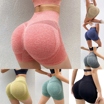 FlexFit High-Waist Gym Shorts
