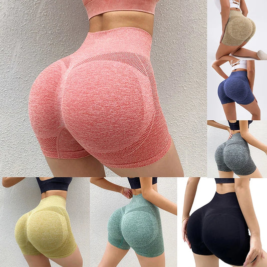 FlexFit High-Waist Gym Shorts