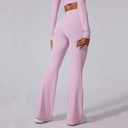 Women’s High Waist Flared Leggings