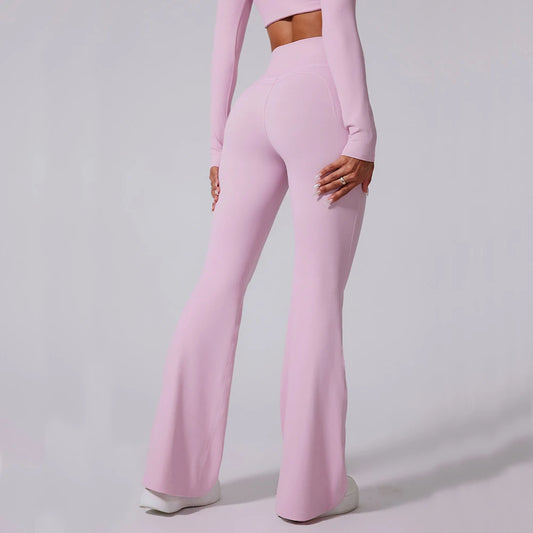 Women’s High Waist Flared Leggings