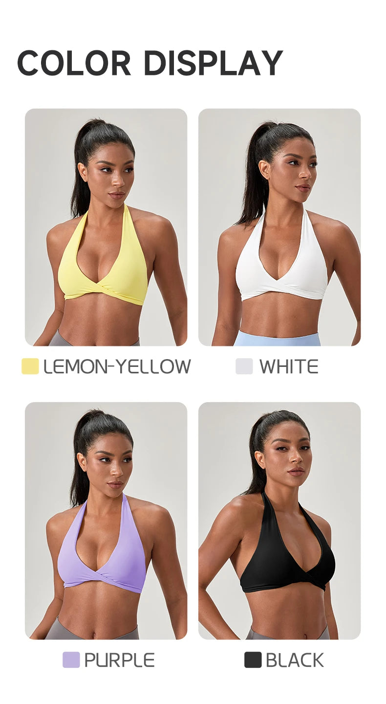 Flow Motion Halter Sports Bra