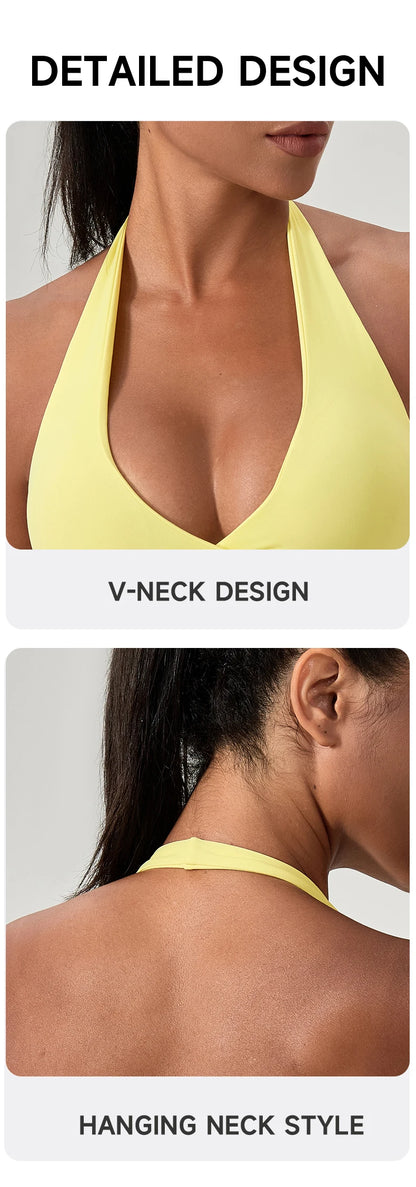 Flow Motion Halter Sports Bra