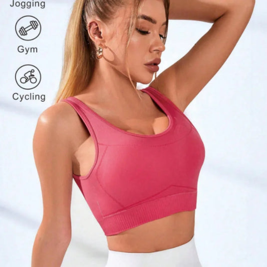 Sports Bra Fitness Vest - Pink