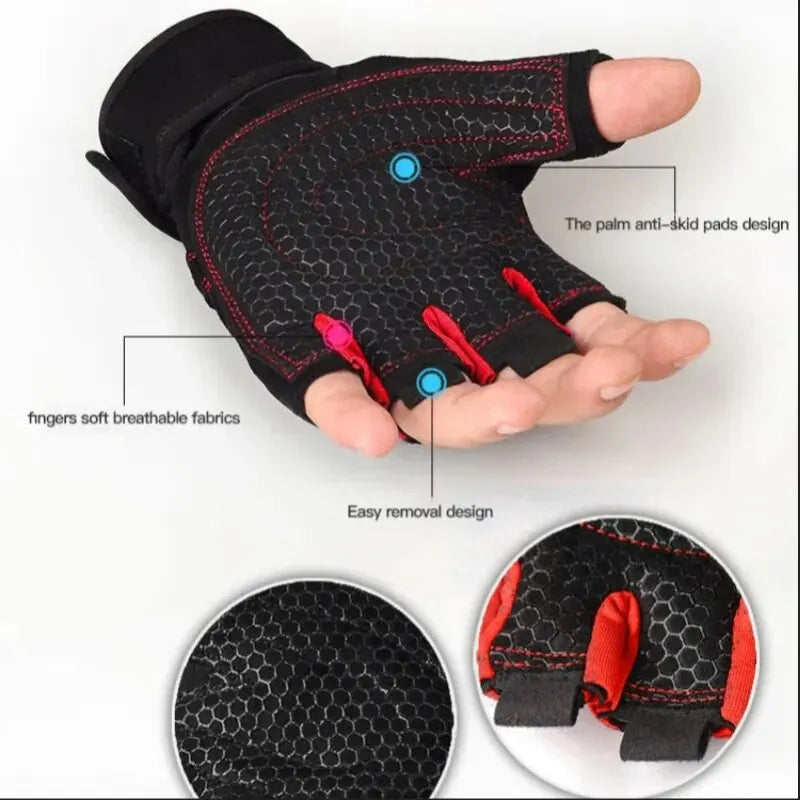 Fitness Half Finger Gloves