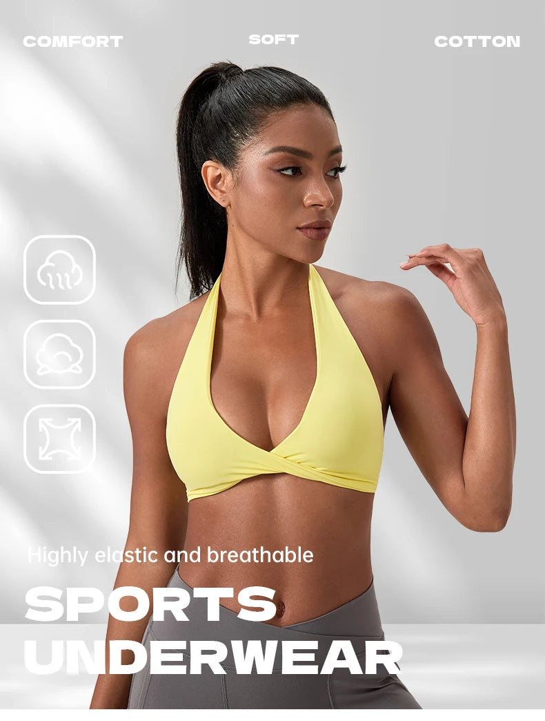 Flow Motion Halter Sports Bra